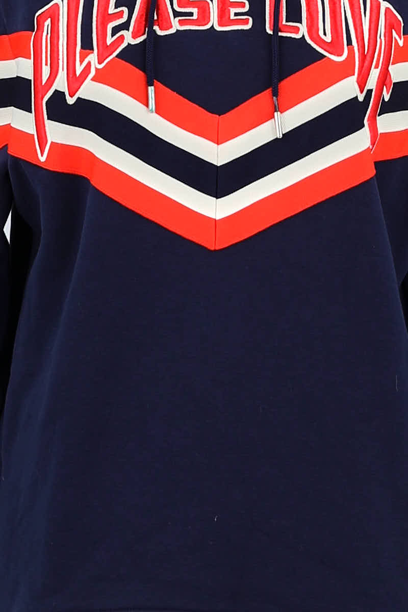 Sweatshirt Sandro Marine en Coton