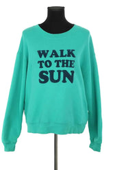 Sweatshirt Sandro Vert en Coton, taille M - Seconde Main