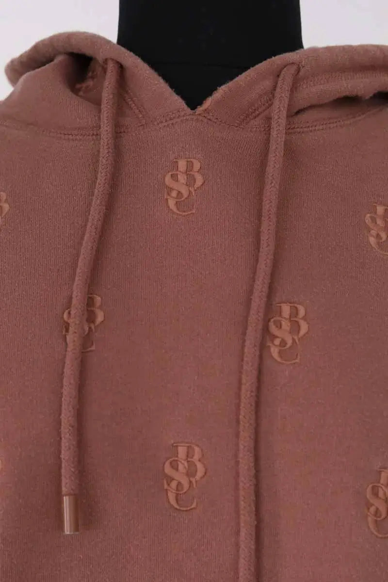 Sweatshirt See By Chloé Rose en Coton