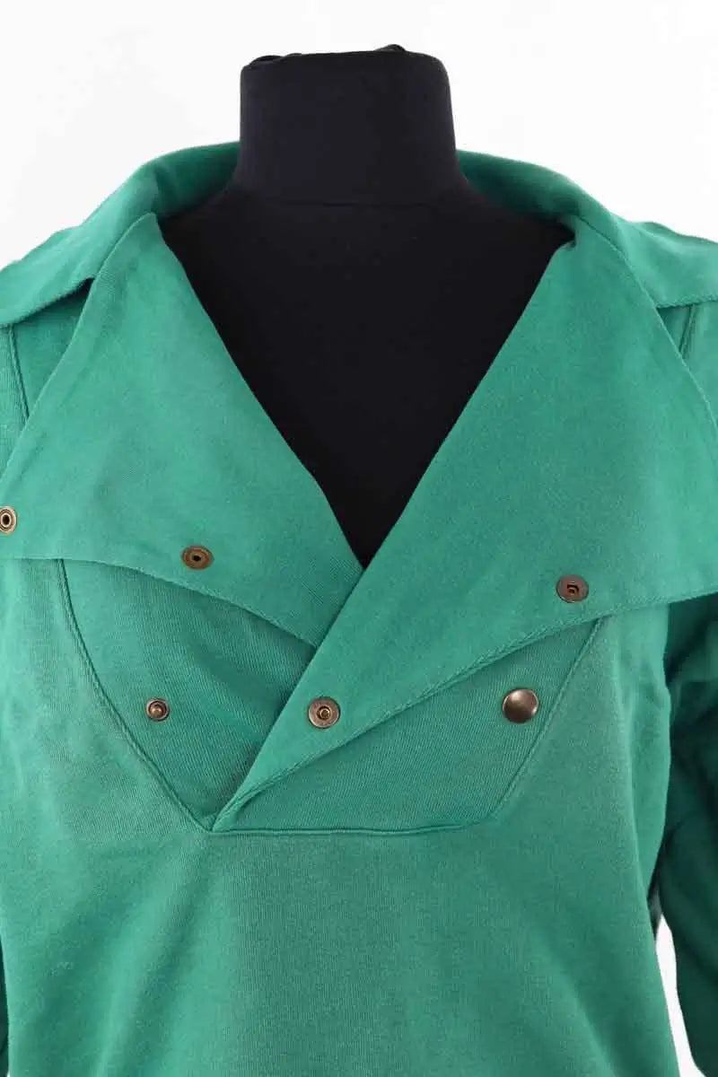 Sweatshirt Sézane Vert en Coton