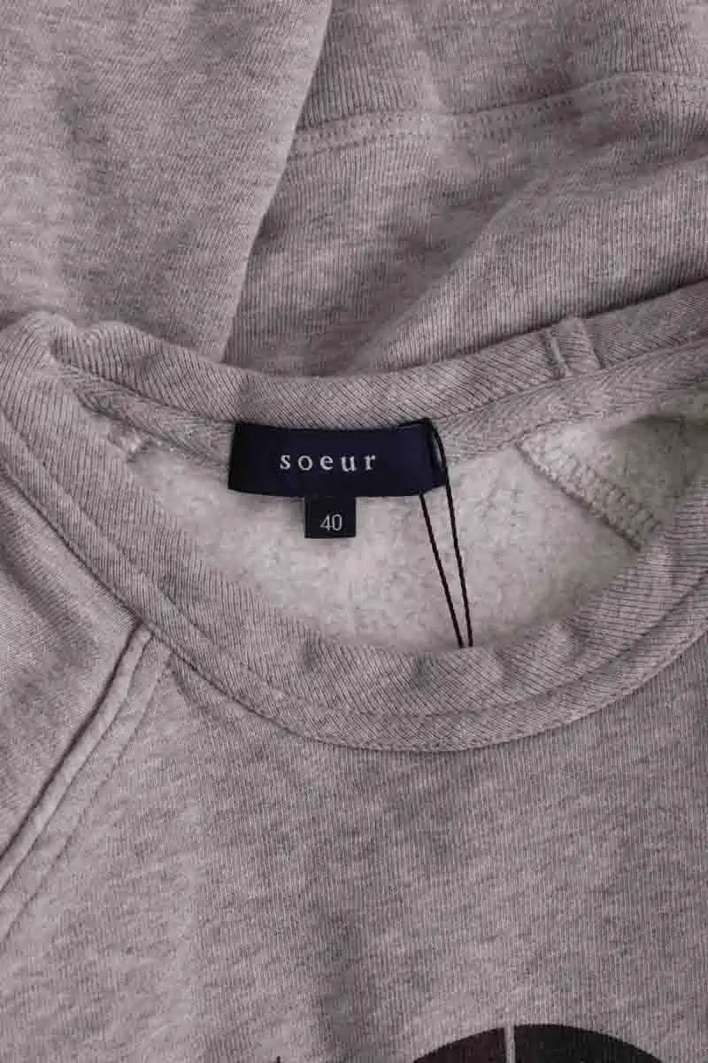 Sweatshirt Soeur Gris en Coton