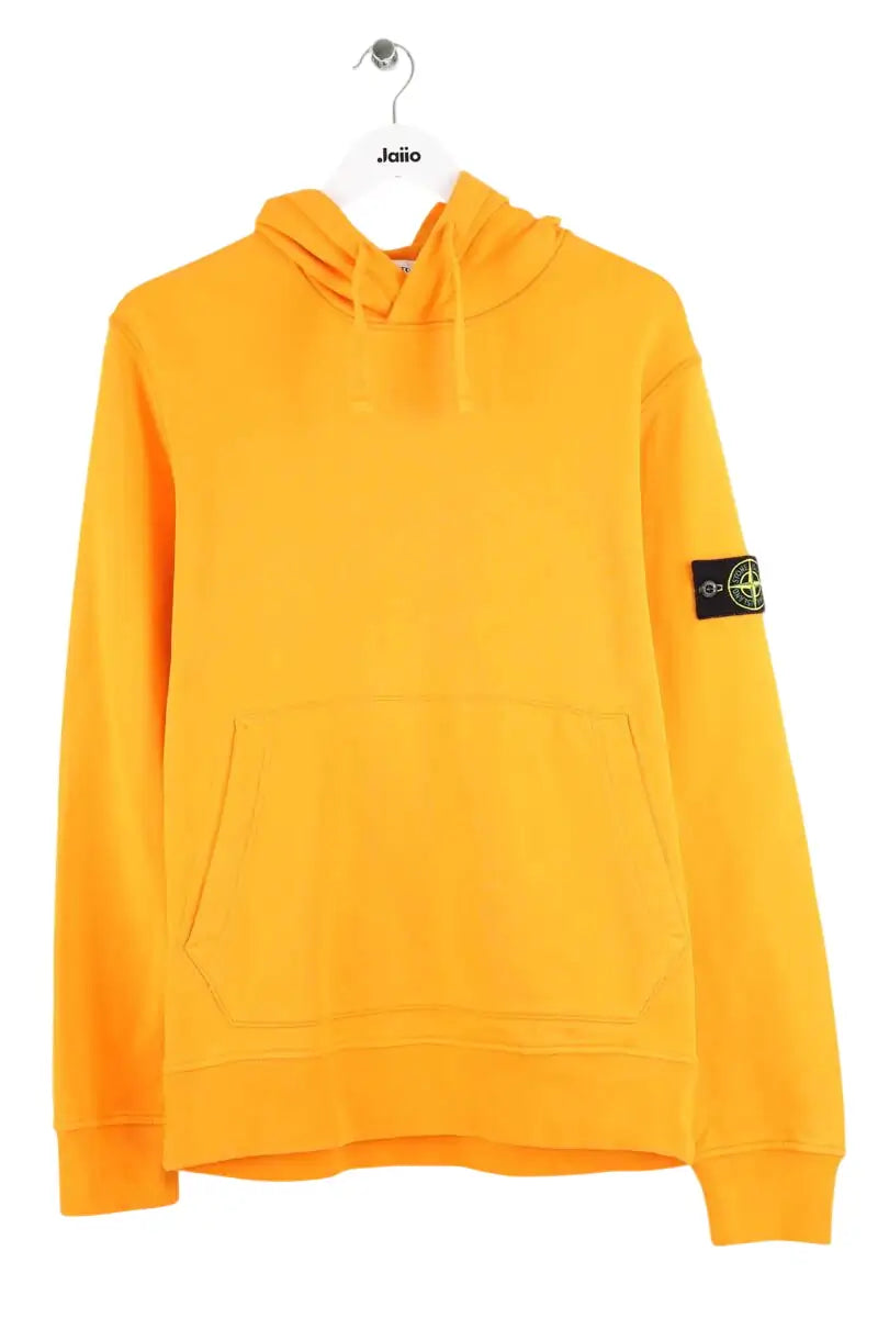 Sweatshirt Stone Island Orange en Coton, taille L - Seconde Main