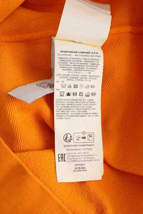 Sweatshirt Stone Island Orange en Coton