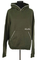 Sweatshirt Sweet Pants Leaf Kaki en Coton, taille S - Seconde Main