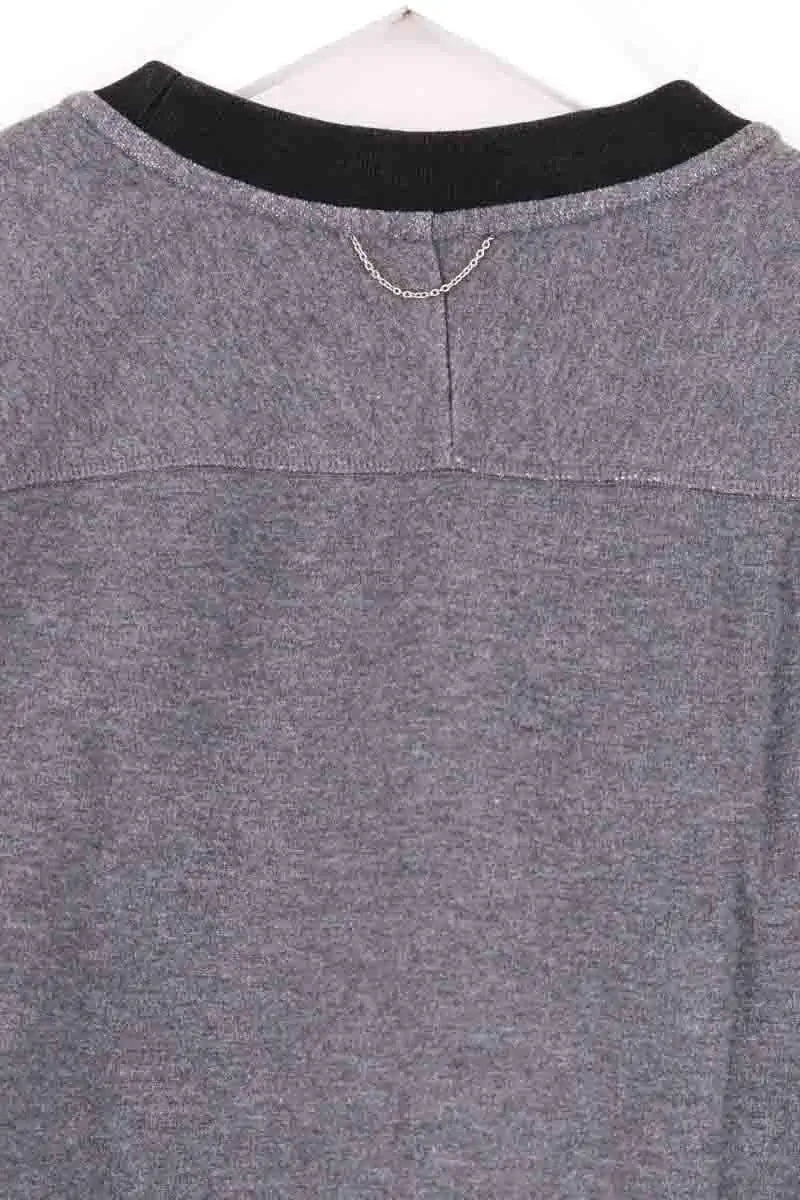 Sweatshirt The Kooples Gris en Coton