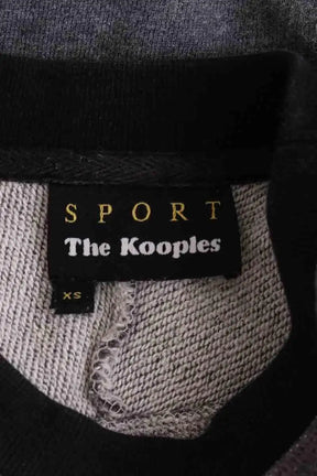 Sweatshirt The Kooples Gris en Coton