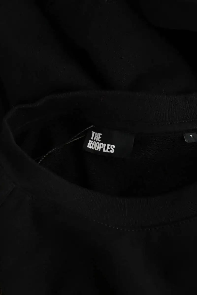 Sweatshirt The Kooples Noir en Coton