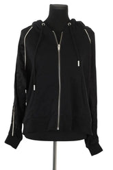 Sweatshirt The Kooples Noir en Coton, taille M - Seconde Main
