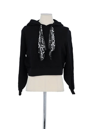 Sweatshirt The Kooples Noir en Coton, taille S - Seconde Main