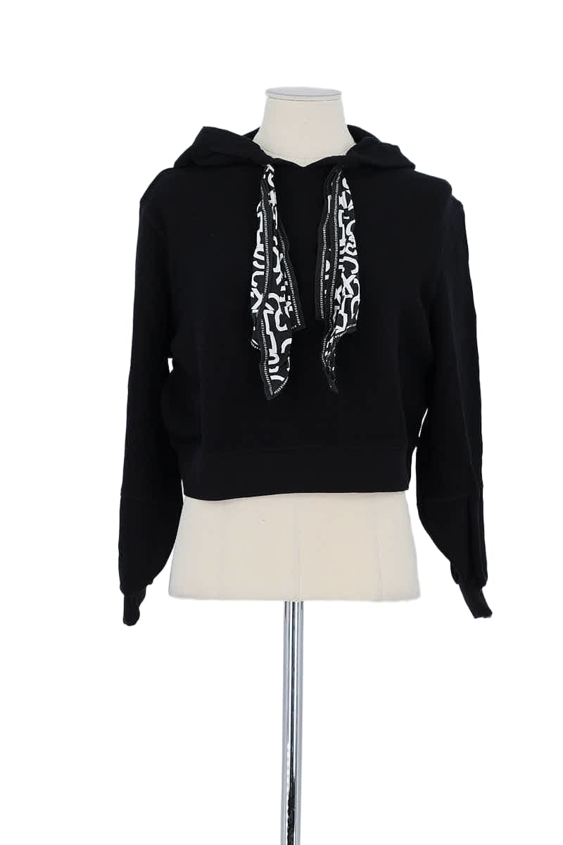 Sweatshirt The Kooples Noir en Coton, taille S - Seconde Main