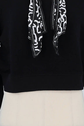 Sweatshirt The Kooples Noir en Coton