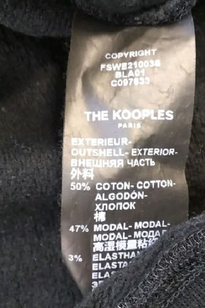 Sweatshirt The Kooples Noir en Coton