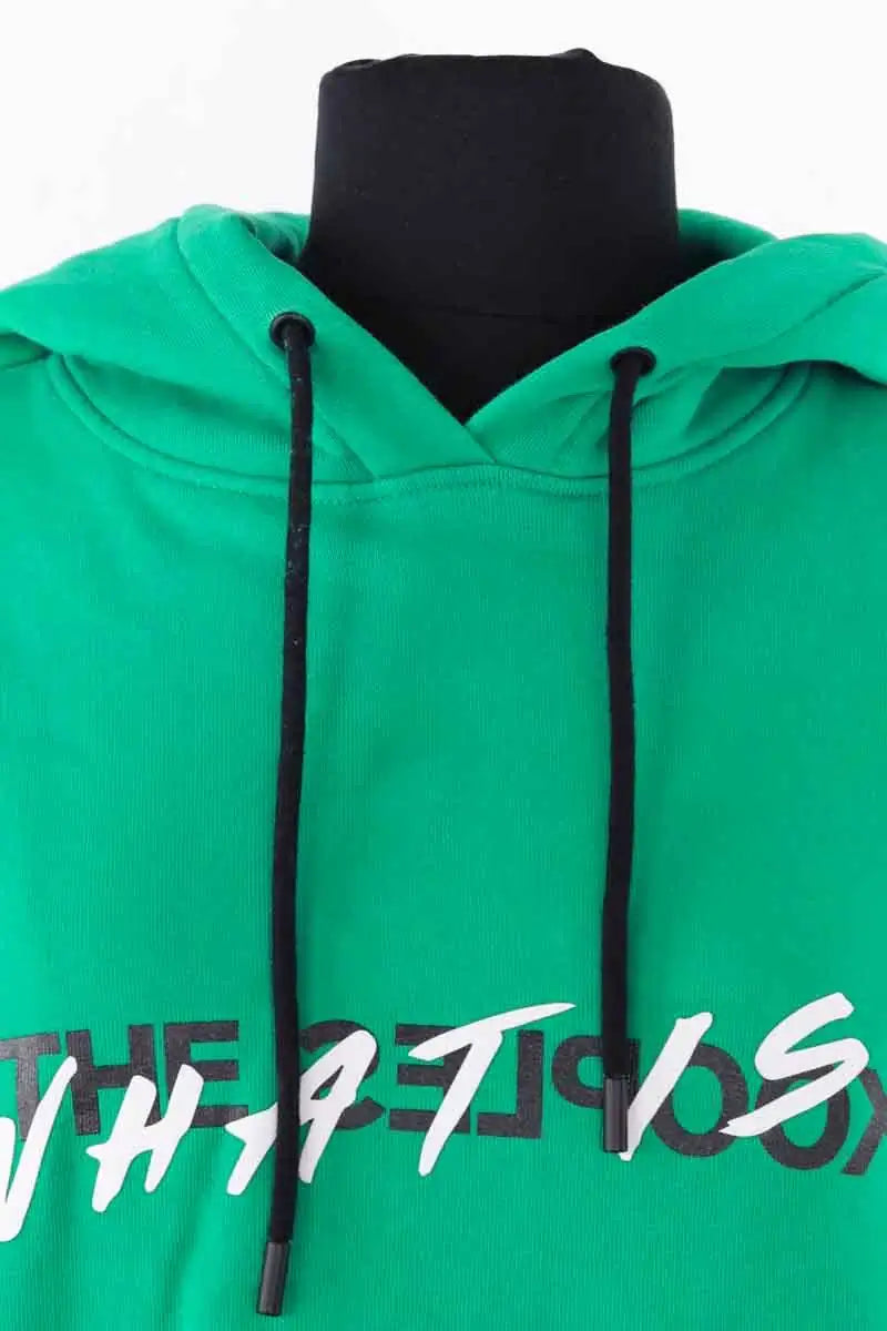 Sweatshirt The Kooples Vert en Coton