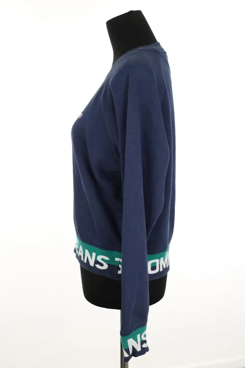 Sweatshirt Tommy Hilfiger Bleu en Coton