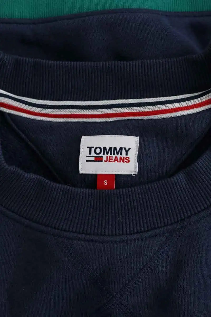 Sweatshirt Tommy Hilfiger Bleu en Coton