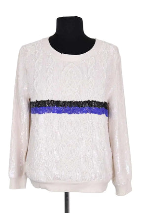 Sweatshirt Vanessa Bruno Blanc en Synthétique, taille S - Seconde Main