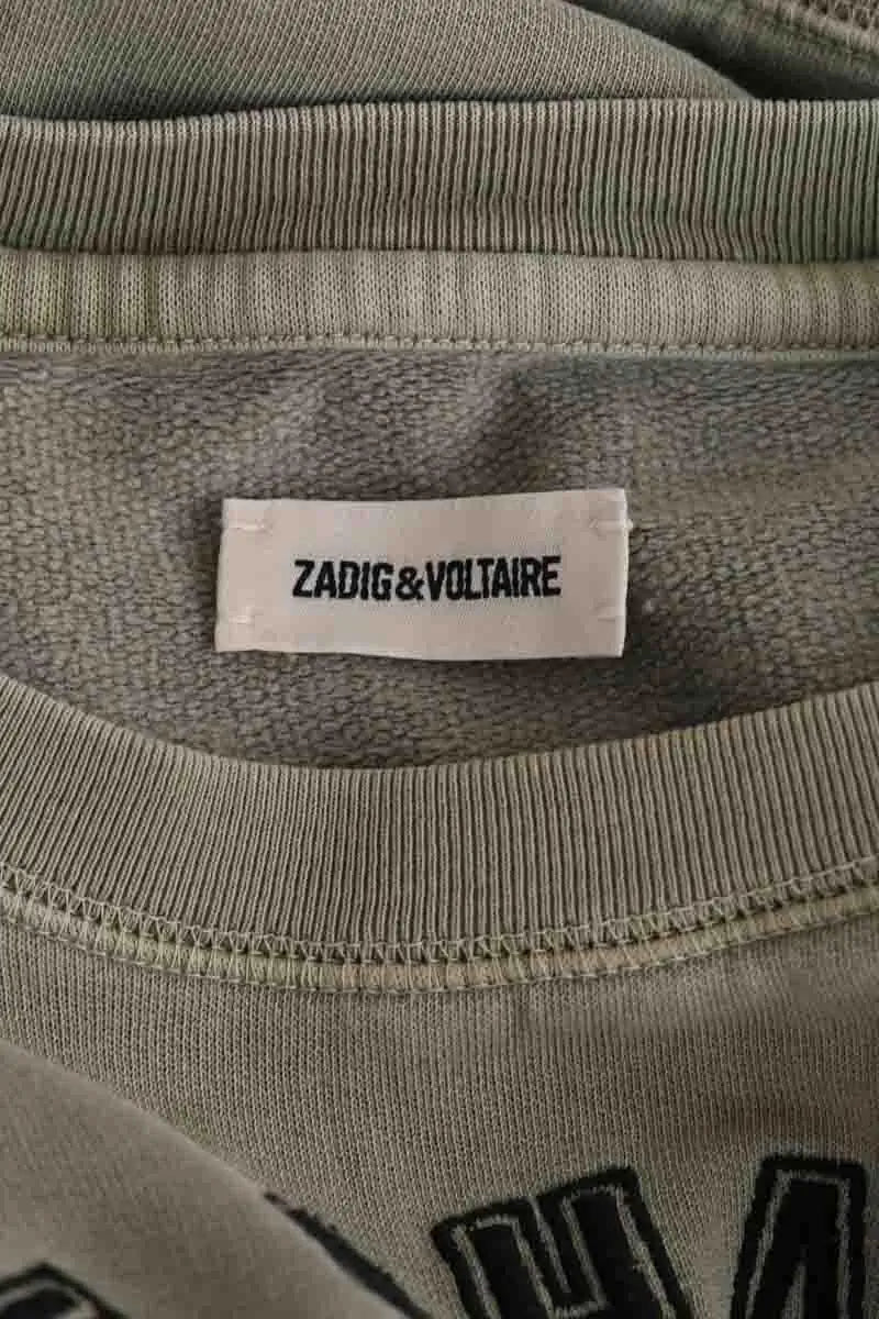 Sweatshirt Zadig & Voltaire Vert en Coton