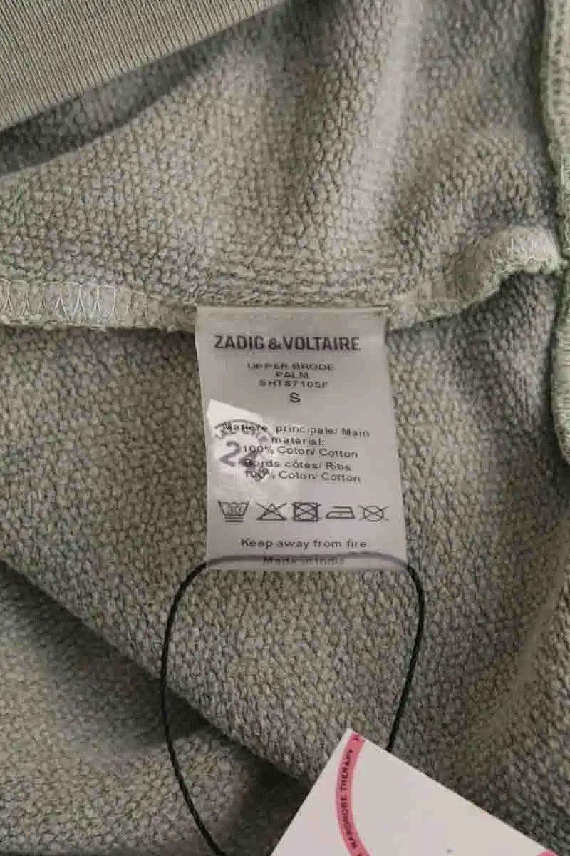 Sweatshirt Zadig & Voltaire Vert en Coton