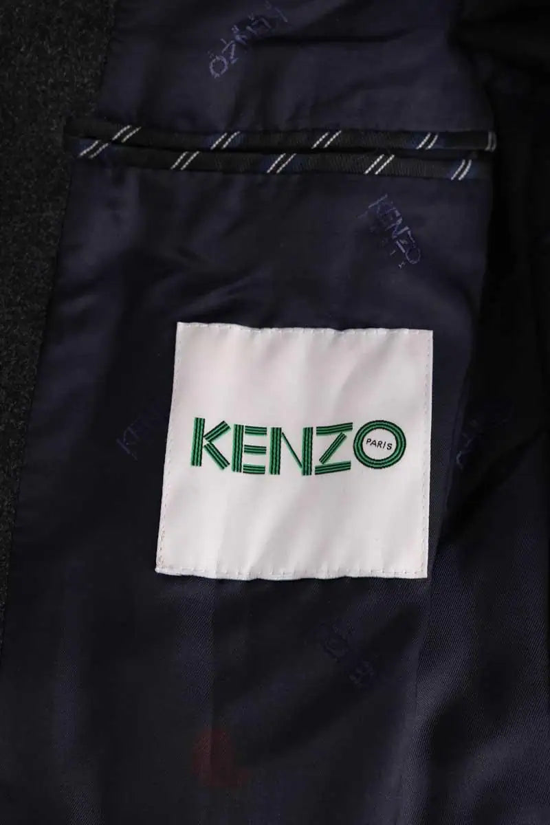 Manteau Kenzo Marine en Synthétique