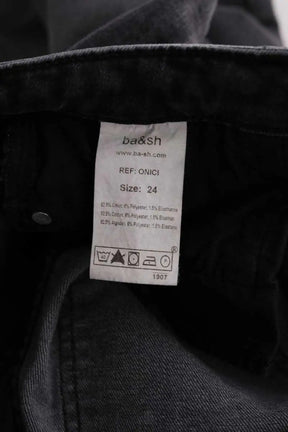 Jean slim Ba&Sh Gris en Coton