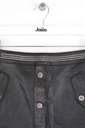 Mini jupe The Kooples Noir en Cuir
