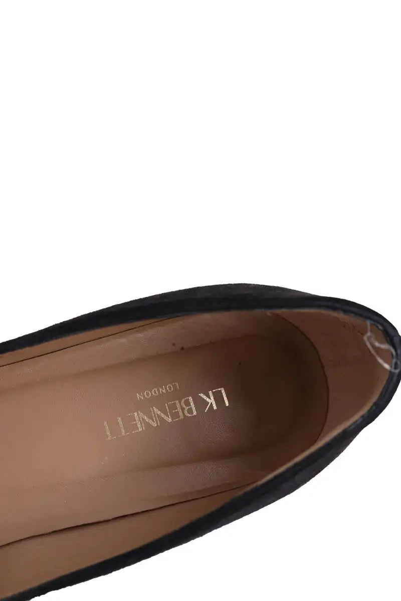 Talons LK Bennett Audrey Marine en Daim