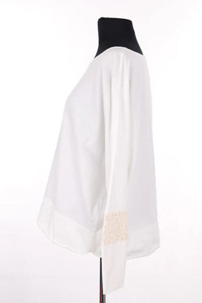 Blouse Fabiana Filippi Beige en Coton