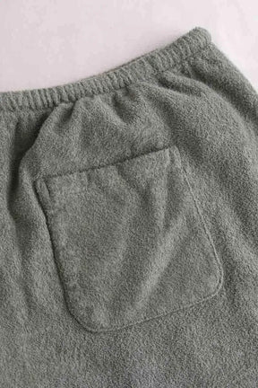 Mini short American Vintage Kaki en Coton