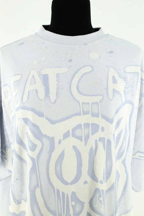 T-shirt Acne Studios Bleu en Coton