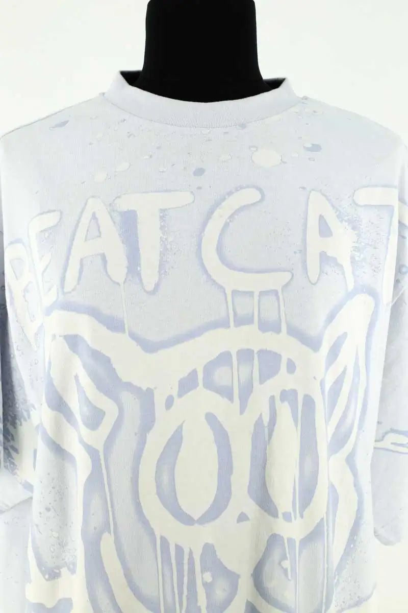 T-shirt Acne Studios Bleu en Coton