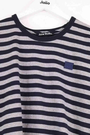 T-shirt Acne Studios Gris en Coton