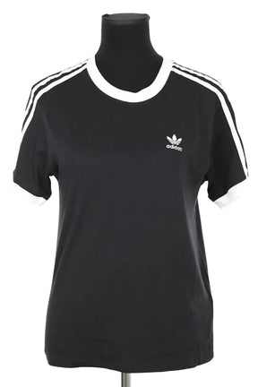 T-shirt Adidas Noir en Coton, taille XS - Seconde Main