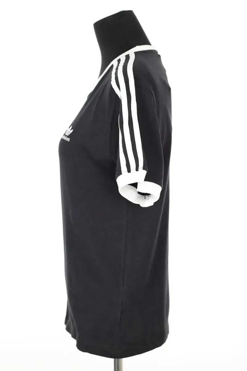 T-shirt Adidas Noir en Coton