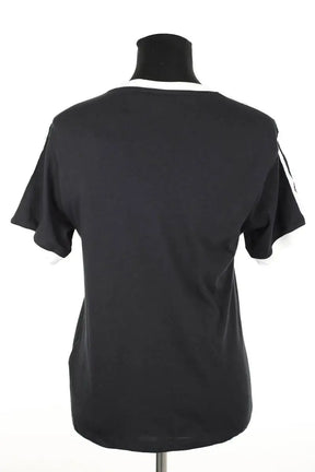 T-shirt Adidas Noir en Coton