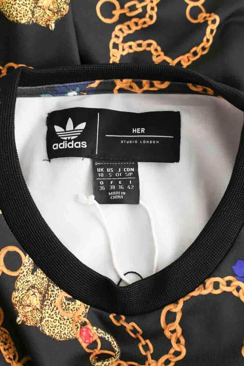 T-shirt Adidas Noir en Polyester