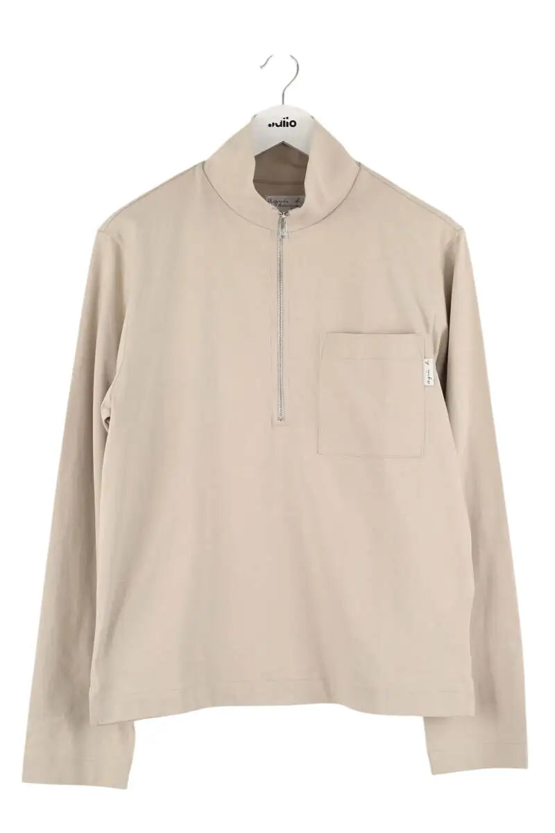 T-shirt Agnès B. Beige en Coton, taille S - Seconde Main