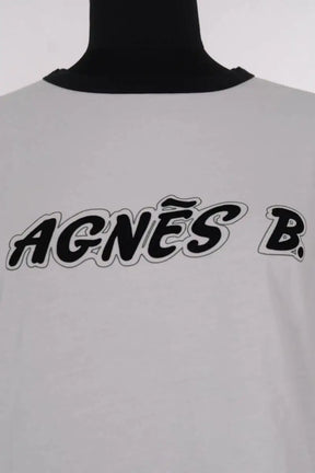 T-shirt Agnès B. Blanc en Coton