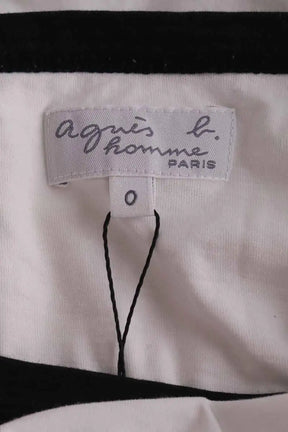 T-shirt Agnès B. Blanc en Coton