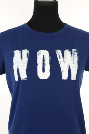 T-shirt Agnès B. Bleu en Coton