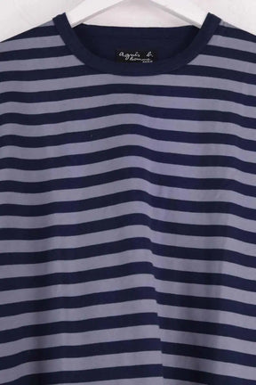 T-shirt Agnès B. Bleu en Coton
