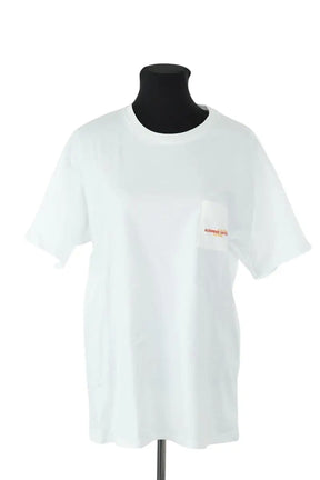 T-shirt Alexandre Vauthier Blanc en Coton, taille S - Seconde Main