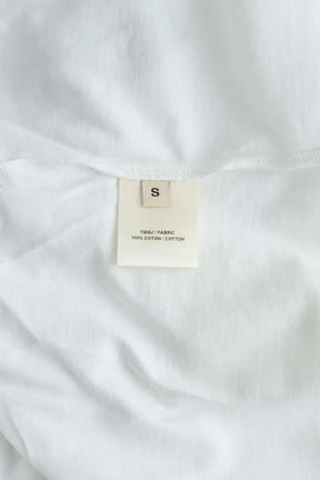 T-shirt Alexandre Vauthier Blanc en Coton