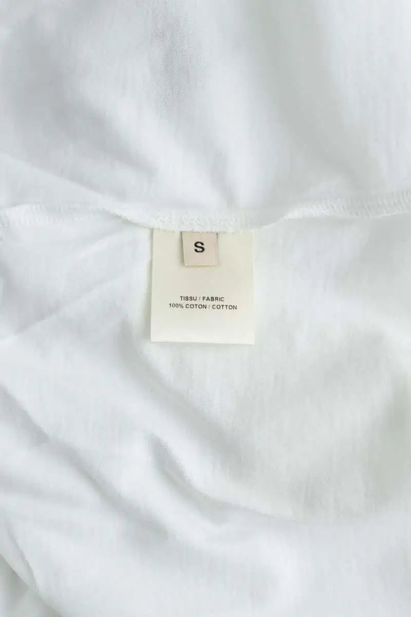 T-shirt Alexandre Vauthier Blanc en Coton