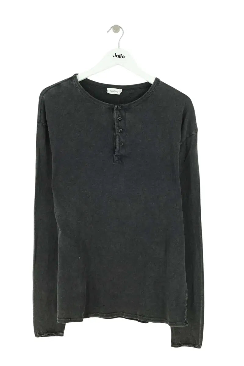 T-shirt American Vintage Anthracite en Coton, taille S - Seconde Main