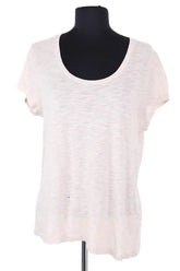T-shirt American Vintage Beige en Coton, taille S - Seconde Main