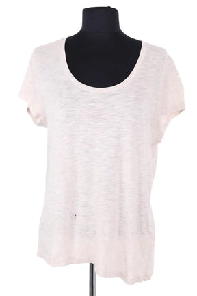 T-shirt American Vintage Beige en Coton, taille S - Seconde Main