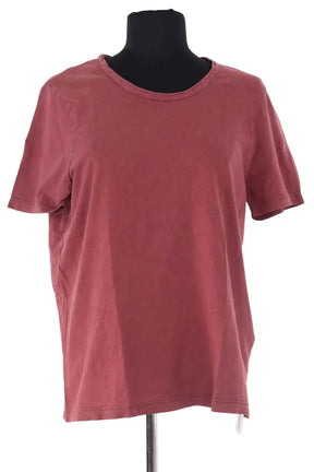 T-shirt American Vintage Bordeaux en Coton, taille M - Seconde Main