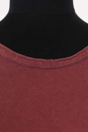 T-shirt American Vintage Bordeaux en Coton