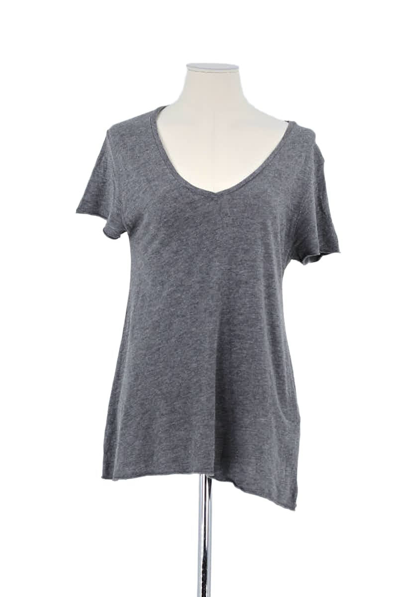 T-shirt American Vintage Gris en Coton, taille M - Seconde Main