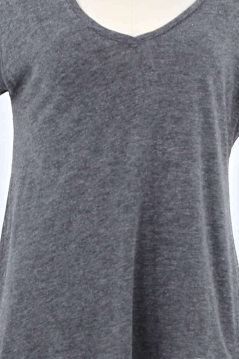 T-shirt American Vintage Gris en Coton